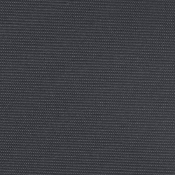 Schwarze ausziehbare Seitenmarkise Ulmu 160x600cm