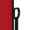 Rote Seitenmarkise Ulmu 180x600cm