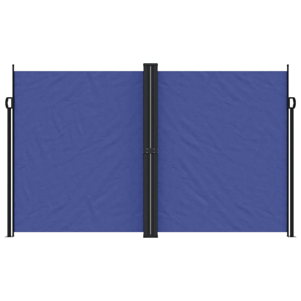 Einziehbare blaue Seitenmarkise Ulmu 200x600cm