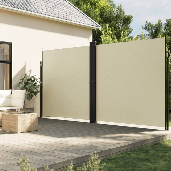 Kassettenmarkise Creme 220x600cm ausziehbar