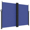 Blaues ausziehbares Seitenrollo Ulmu 180x1000cm