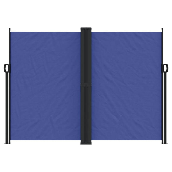 Blaues ausziehbares Seitenrollo Ulmu 180x1000cm