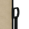 Beige ausziehbare Seitenmarkise Ulmu 140x1200cm