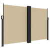 Beige einziehbare Seitenmarkise Ulmu 160x1200cm