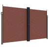 Ulmua 200x600cm braune ausziehbare Seitenmarkise