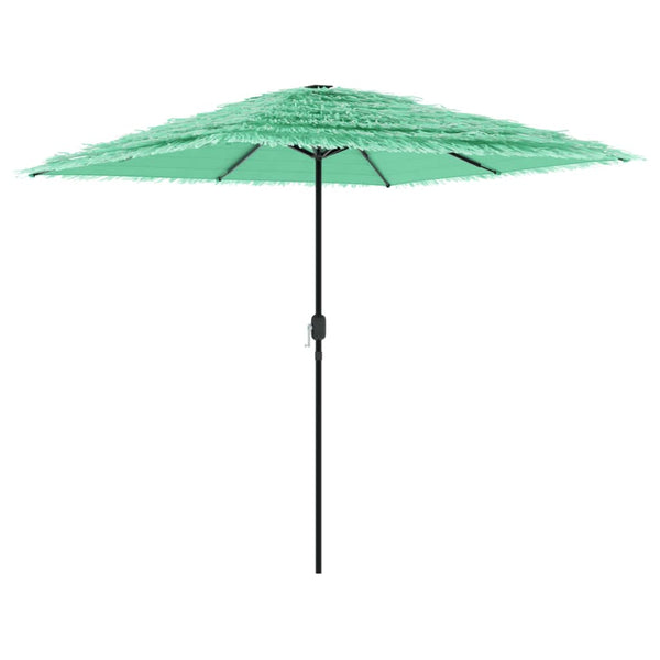 Grüner Garten-Sonnenschirm Stahlstange Dragoiu 248x248x248cm