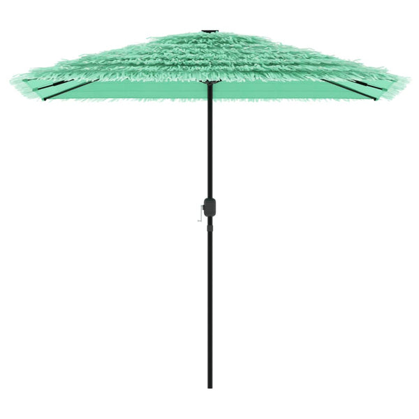 Grüner Garten-Sonnenschirm Stahlstange Dragoiu 248x248x248cm