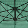Grüner Garten-Sonnenschirm Stahlstange Dragoiu 248x248x248cm