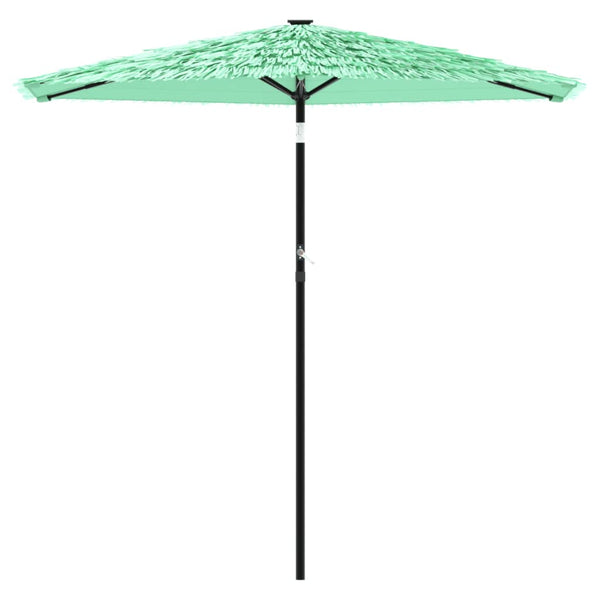 Grüner Garten-Sonnenschirm Stahlstange Dragoiu 223x223x213cm