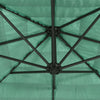 Grüner Garten-Sonnenschirm Stahlstange Dragoiu 268x268x226cm
