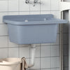 Graues Waschbecken zur Wandmontage Tudorei 60x40x28cm (Harz)