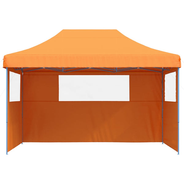 Orange faltbares Pop-Up Partyzelt Marguerita (mit 3 Seitenwänden)