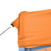 Orange faltbares Pop-Up Partyzelt Marguerita (mit 3 Seitenwänden)