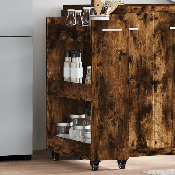 Rauch-Eichenschrank auf Rollen Rali 60x22x79cm (Holz)