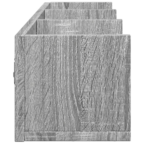 Harmaa seinäkaapit Huidan 75x18x16,5cm (2 kpl, sonoma, puinen)