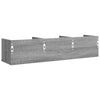 Harmaa seinäkaapit Huidan 75x18x16,5cm (2 kpl, sonoma, puinen)