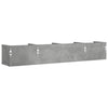Betoninharmaa seinäkaapit Huidan 99x18x16,5cm (2 kpl, puinen)