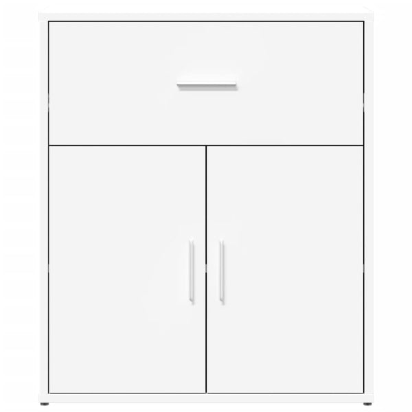 Valkoinen senkki Demetriade 60x31x70cm (puinen)