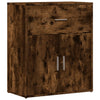 Highboard Demetriade 60x31x70cm aus Rauch-Eiche (Holz)