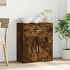 Highboard Demetriade 60x31x70cm aus Rauch-Eiche (Holz)