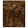 Highboard Demetriade 60x31x70cm aus Rauch-Eiche (Holz)