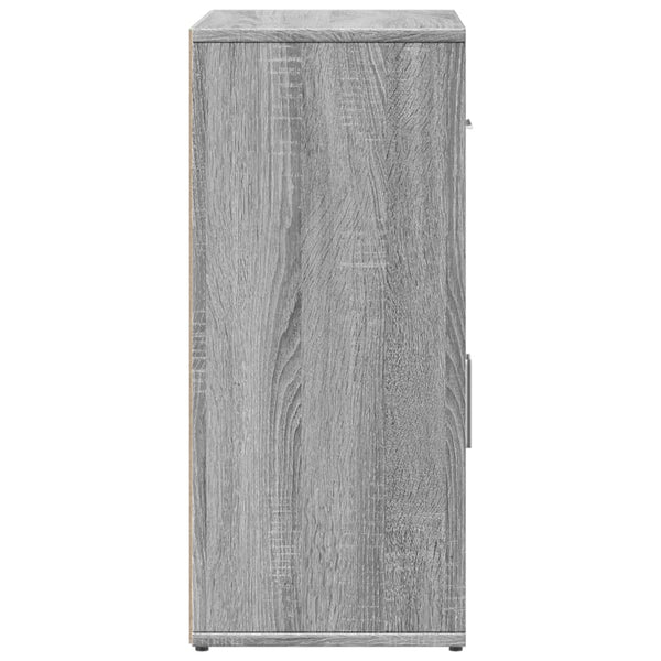 Graues Sideboard Demetriade 60x31x70cm (Holz)