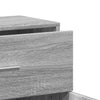 Graues Sideboard Demetriade 60x31x70cm (Holz)