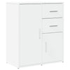 Weißes Sideboard Palaghiea 60x31x70cm (Holz)