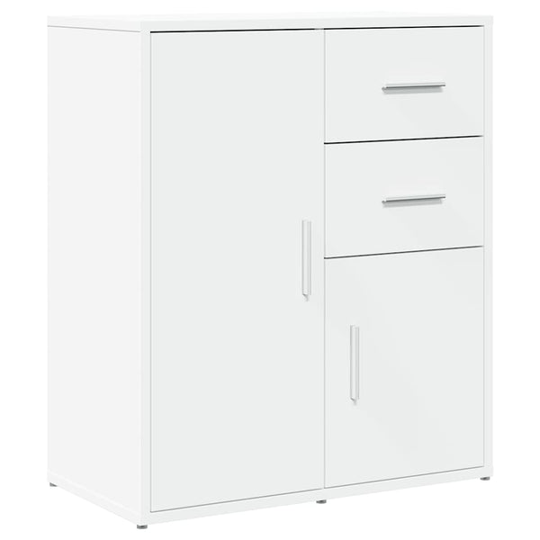 Weißes Sideboard Palaghiea 60x31x70cm (Holz)