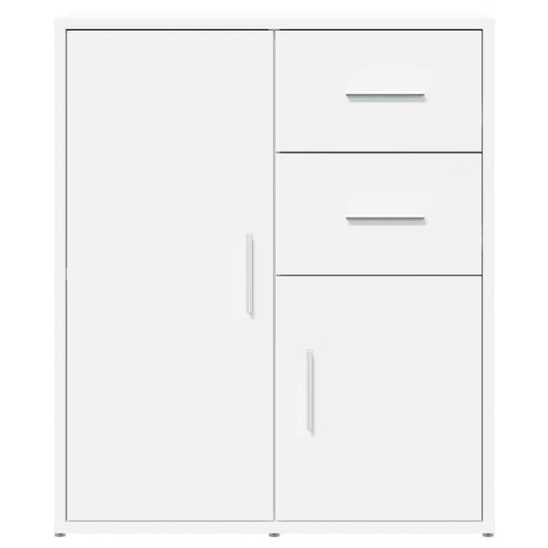 Weißes Sideboard Palaghiea 60x31x70cm (Holz)