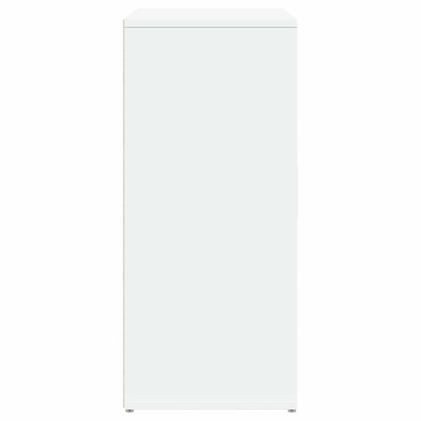 Weißes Sideboard Palaghiea 60x31x70cm (Holz)