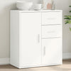 Weißes Sideboard Palaghiea 60x31x70cm (Holz)