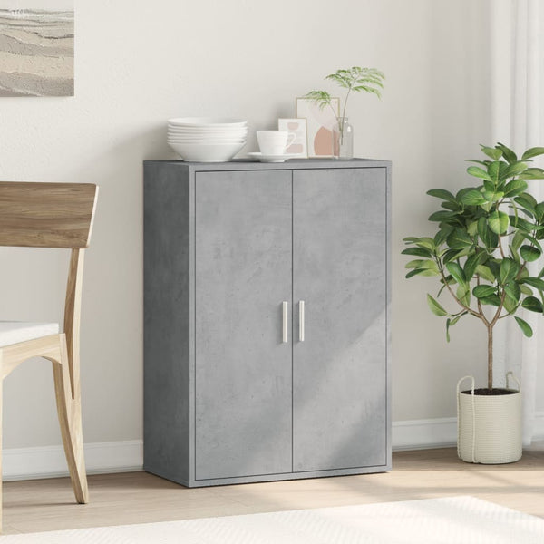 Sideboard Harper 60x31x84cm betongrau (Holz)