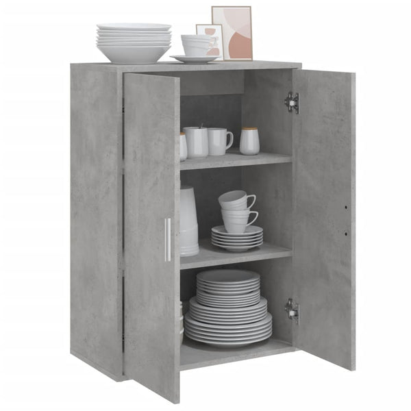 Sideboard Harper 60x31x84cm betongrau (Holz)