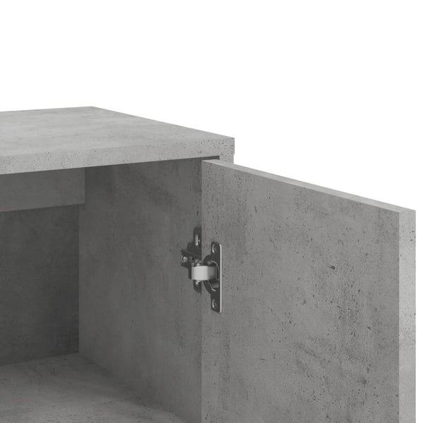 Sideboard Harper 60x31x84cm betongrau (Holz)