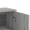 Graues Sideboard Harper 60x31x84cm (Holz)