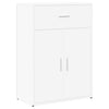 Weißes Sideboard Zvezdana 60x30x84cm (Holz)