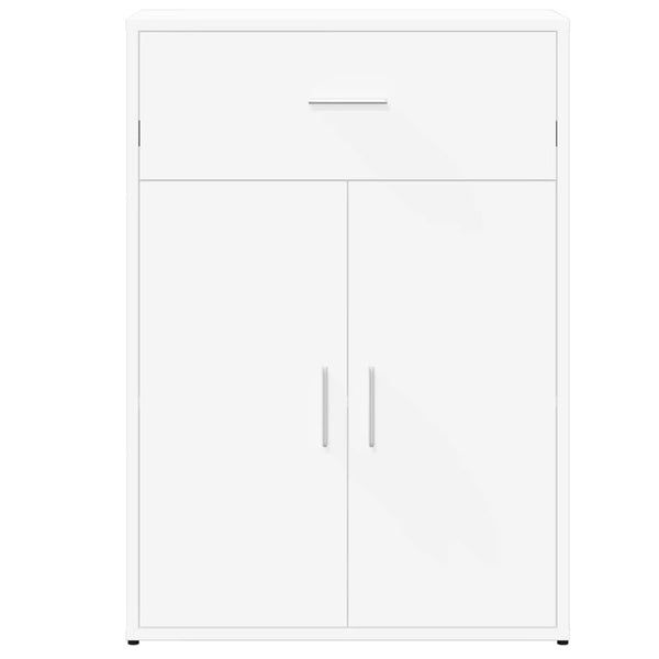 Weißes Sideboard Zvezdana 60x30x84cm (Holz)