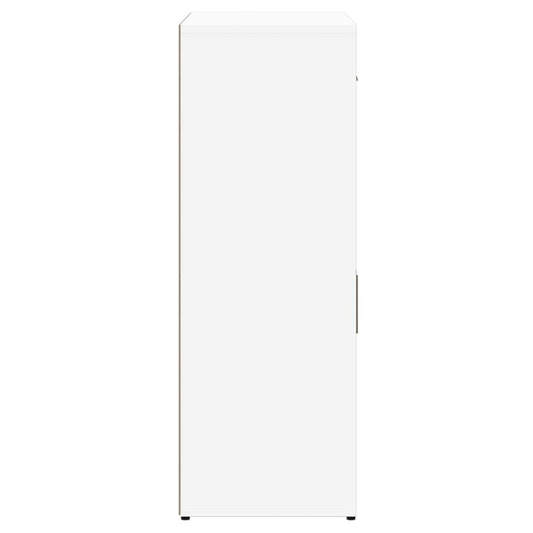 Weißes Sideboard Zvezdana 60x30x84cm (Holz)