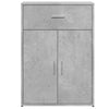 Betongraues Sideboard Zvezdana 60x30x84cm (Holz)