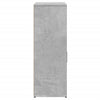 Betongraues Sideboard Zvezdana 60x30x84cm (Holz)