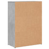 Betongraues Sideboard Zvezdana 60x30x84cm (Holz)