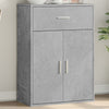 Betongraues Sideboard Zvezdana 60x30x84cm (Holz)