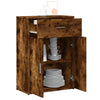 Sideboard aus geräucherter Eiche Zvezdana 60x30x84cm (Holz)