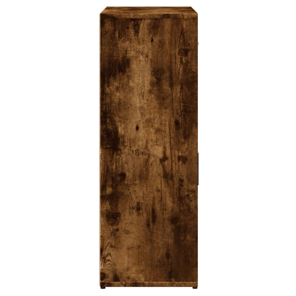 Sideboard aus geräucherter Eiche Zvezdana 60x30x84cm (Holz)