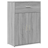 Anrichte Grau Sonoma 60x30x84 cm Holzwerkstoff