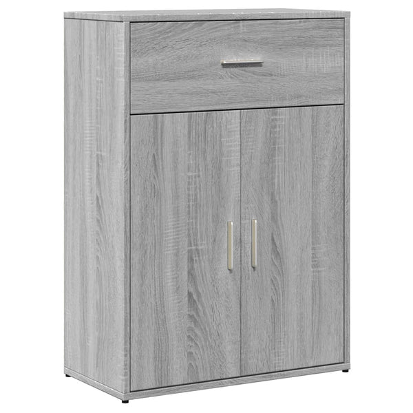Anrichte Grau Sonoma 60x30x84 cm Holzwerkstoff