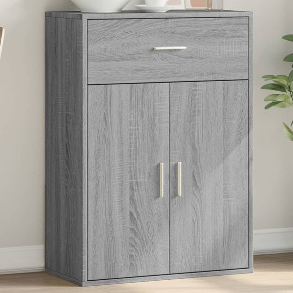 Anrichte Grau Sonoma 60x30x84 cm Holzwerkstoff
