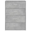 Anrichte Bintia betongrau 60x31x84cm (Holz)