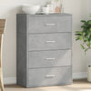 Anrichte Bintia betongrau 60x31x84cm (Holz)